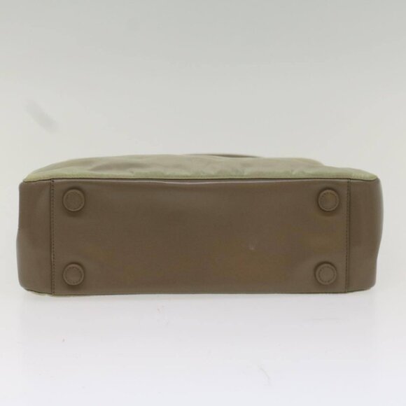 PRADA Shoulder Bag Nylon Khaki Auth cl771 - Picture 5 of 16